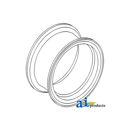 A & I Products Rim, Rear Wheel 10" X 28 30" x30" x11.5" A-RW1028B